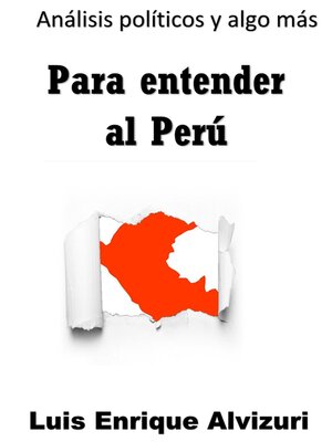 cover image of Para entender al Perú